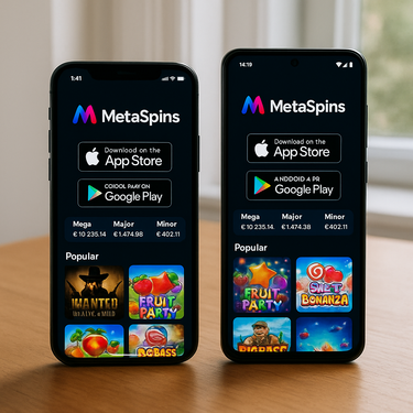 MetaSpins - Download App - iOS and Android Applications