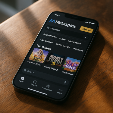 MetaSpins - Mobile Gaming Experience - Smartphone and Tablet